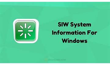 SIW (System Info) for Windows - Download it from Habererciyes for free